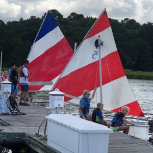 boat prep at the dock